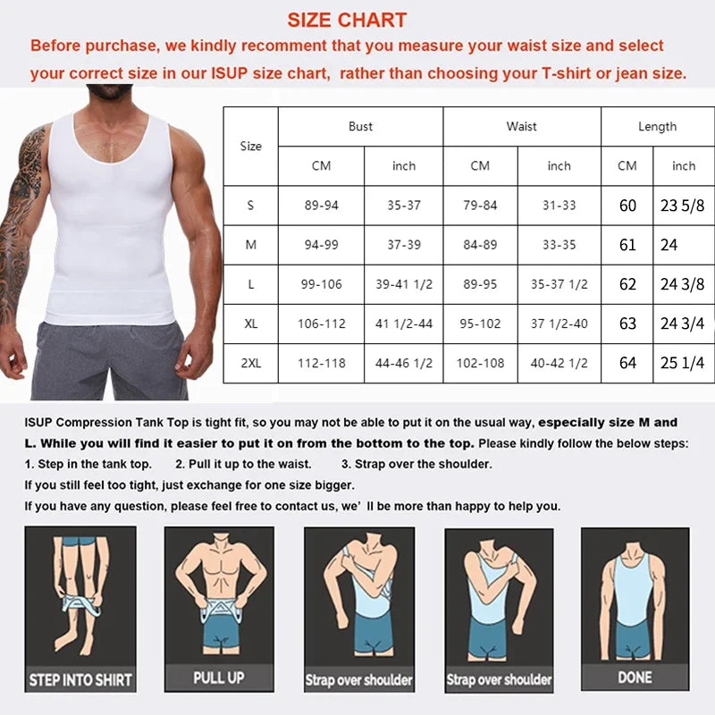 Men's Slimming Compression Waist Trainer